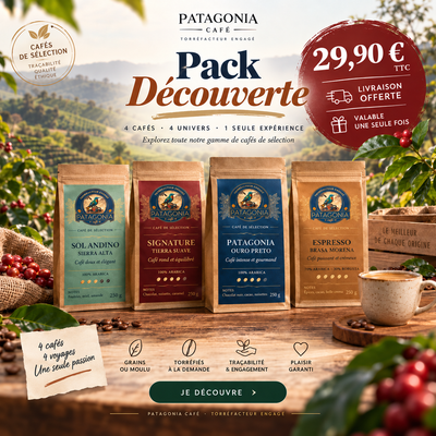 Pack Découverte – 4 cafés de sélection