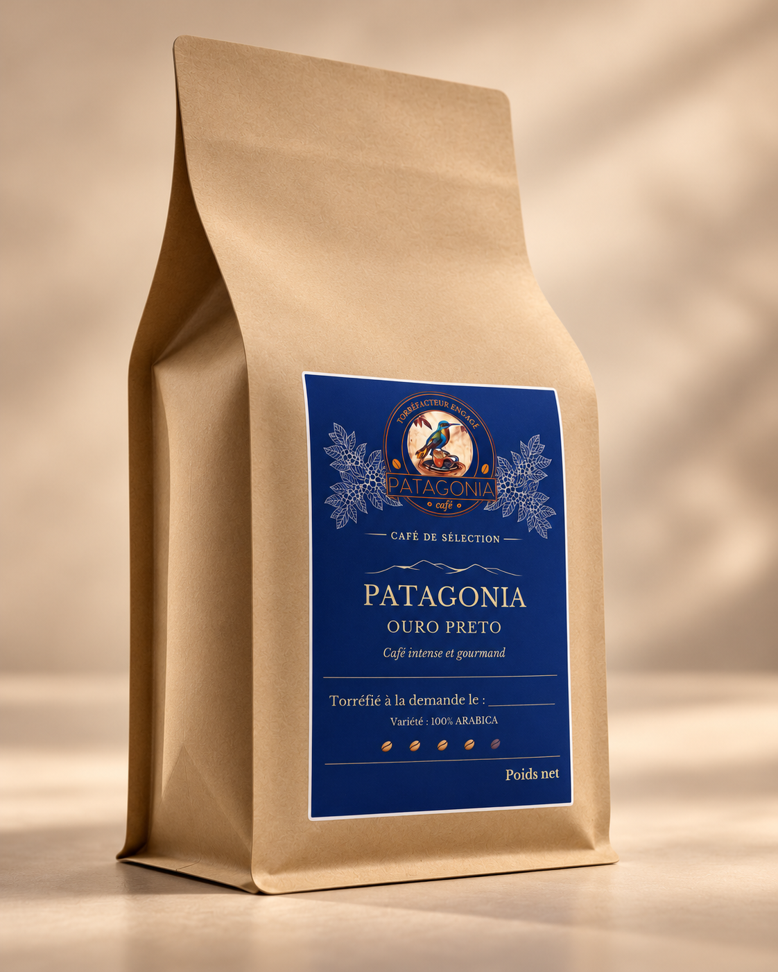 Sachet de café Patagonia — Ouro Preto — Patagonia Café