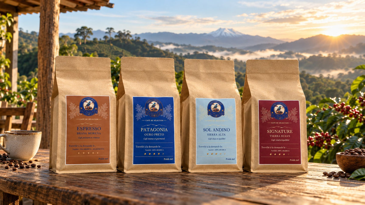 Les cafés Patagonia et Espresso dans l’univers de la marque